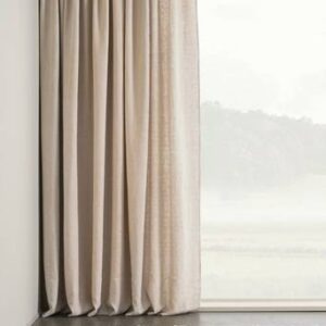 JULIE multifunktionsgardin 1 längd – extra bred Linnebeige