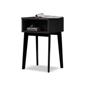 Jensen Charon Sängbord 39x35x62 Svart