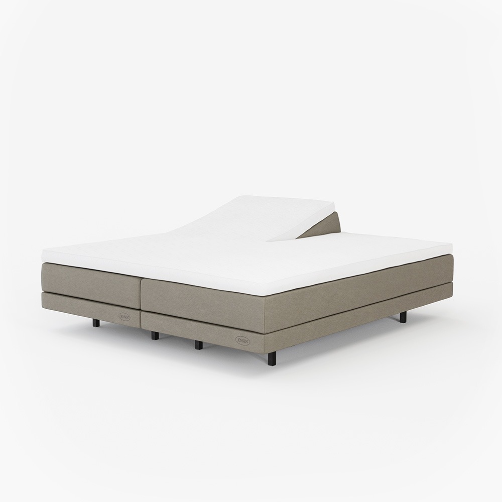 Jensen Diplomat Lean Ställbar Säng 160×210 Grå