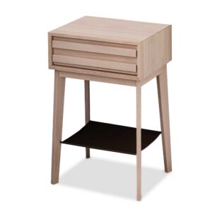 Jensen Eicon Tall Högt Sängbord 45x40x72,5 Ek