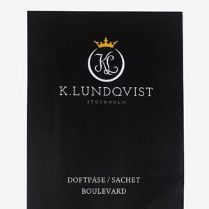 K. Lundqvist Stockholm – Doftpåse Boulevard – Svart – Doftljus & doftpinnar – Från Homeroom