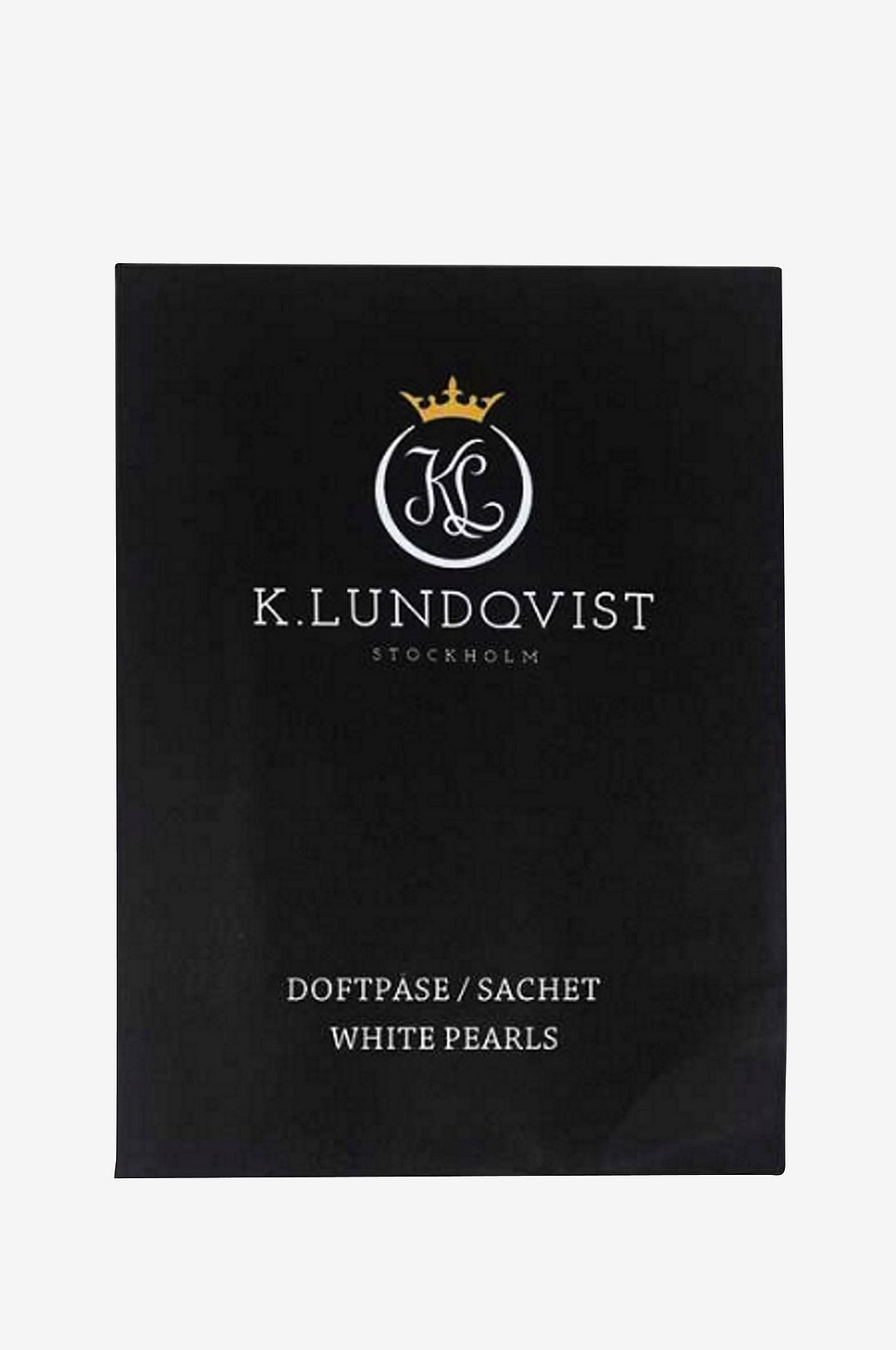 K. Lundqvist Stockholm – Doftpåse White Pearls – Svart – Doftljus & doftpinnar – Från Homeroom