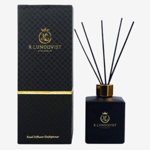 K. Lundqvist Stockholm – Doftpinnar White Pearls 120 ml – Svart – Doftljus & doftpinnar – Från Homeroom