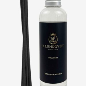 K. Lundqvist Stockholm – Refill Doftpinnar Boulevard 150 ml – Transparent – Doftljus & doftpinnar – Från Homeroom
