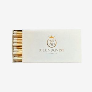 K. Lundqvist Stockholm – Tändstickor Extra långa 9,5 cm – Natur – Doftljus & doftpinnar – Från Homeroom