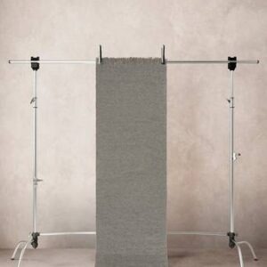 KAALI ullmatta 80×250 cm Ljusgrå