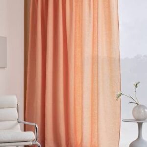 KAIA vattenavvisande multifunktionsgardin 1 längd – extra bred Aprikos