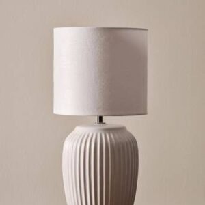 KARLSSON bordslampa Vit