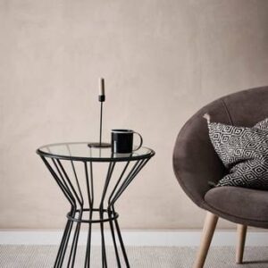 KATTHULT soffbord ø 46 cm Mörkgrå