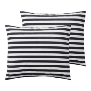 KAYO örngott 2-pack 60×50 cm Svart/vit