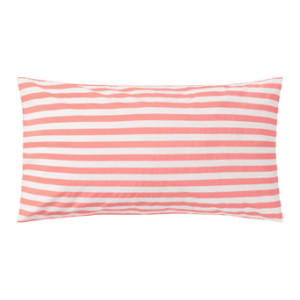 KAYO örngott 90×50 cm Korallrosa/vit