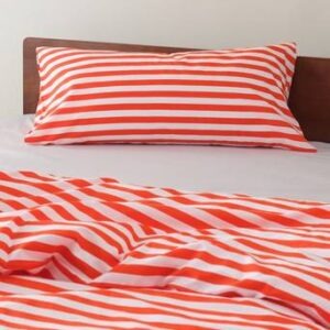 KAYO örngott 90×50 cm Mandarin/vit