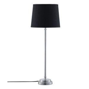 KENT Bordslampa Krom/Svart