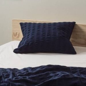 KIMMI örngott 60×50 cm – ekologisk Midnatt