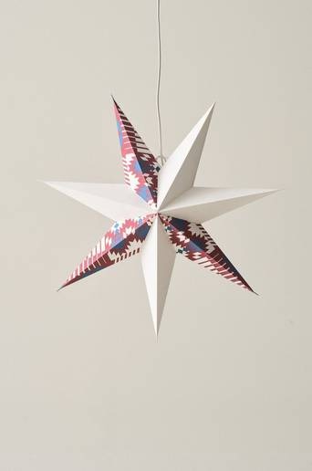 KINTAS julstjärna ø 60 cm Blå