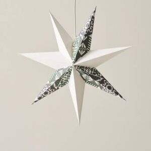 KINTAS julstjärna ø 60 cm Grå