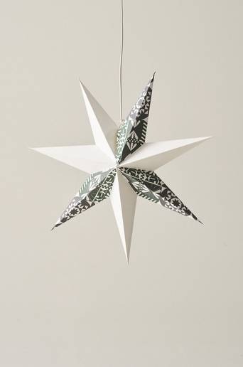 KINTAS julstjärna ø 60 cm Grå