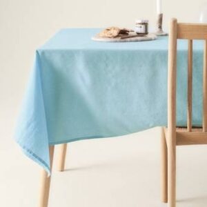 KIT linneduk Himmelsblå