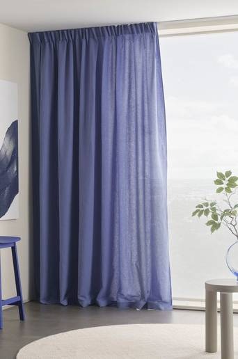 KIT linnegardin 1 längd extra bred Blå lavendel