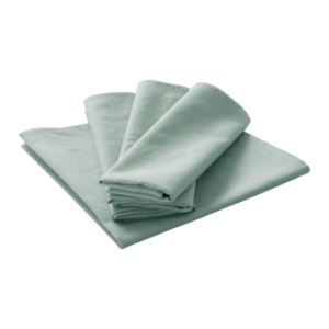 KIT linneservett 4-pack Ljus dimgrön