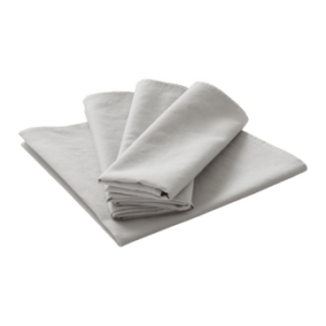 KIT linneservett 4-pack Ljusgrå