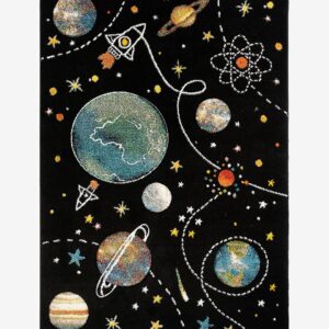 KM Home – Barnmatta Atlas – Svart – Barnmattor – Från Homeroom