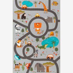 KM Home – Barnmatta Play – Grå – Barnmattor – Från Homeroom