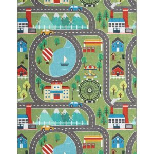 KM Home – Barnmatta Play – Grön – Barnmattor – Från Homeroom