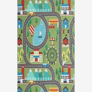 KM Home – Barnmatta Play – Grön – Barnmattor – Från Homeroom