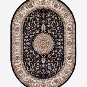 KM Home – Luggmatta Dubai – Blå – Lugg & ryamattor – Från Homeroom