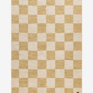 KM Home – Matta i ull Chessie – Gul – Ullmattor – Från Homeroom