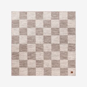 KM Home – Ull Matta Chessie – Grå – Ullmattor – Från Homeroom