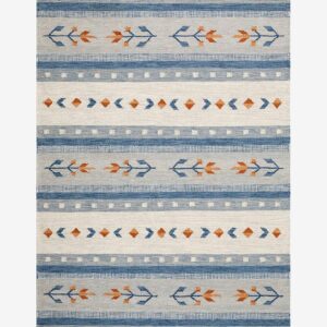 KM Home – Ullmatta Fagersta – Blå – Ullmattor – Från Homeroom