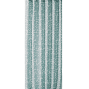 KNOTA duschdraperi Grågrön/benvit