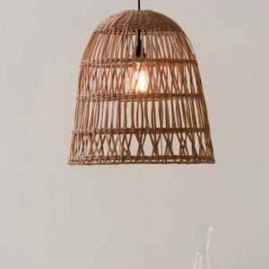 KNUTE lampskärm ø 48 cm Brun