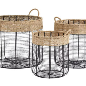 KORG 3-pack Svart/Natur