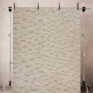 KUM PEDI ullmatta 200×300 cm Naturvit/beige