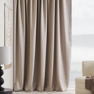 KYLIE mörkläggningsgardin 1 längd – extra bred Beige
