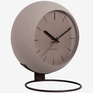 Karlsson – Bordsklocka Nirvana Globe – Grå – Väggklockor & bordsur – Från Homeroom