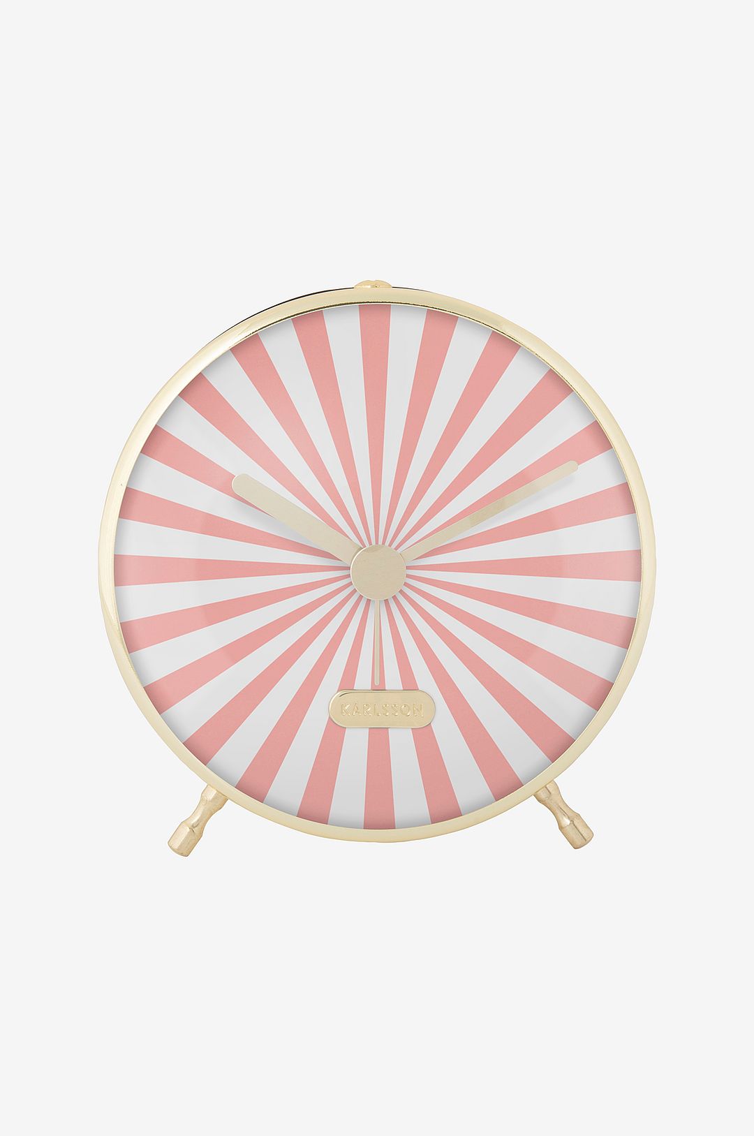 Karlsson - Väckarklocka Candy Swirl flamingo - Rosa - Väggklockor & bordsur - Från Homeroom