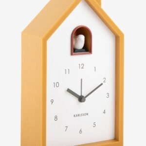 Karlsson – Väckarklocka Modern Cuckoo – Gul – Väggklockor & bordsur – Från Homeroom
