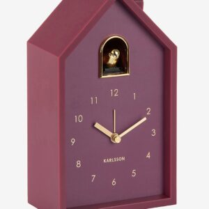 Karlsson – Väckarklocka Modern Cuckoo – Lila – Väggklockor & bordsur – Från Homeroom