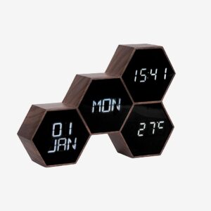 Karlsson – Väckarklocka Six In The Mix – Brun – Väggklockor & bordsur – Från Homeroom