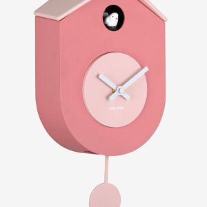 Karlsson – Vägg Klocka Grato Cuckoo – Rosa – Väggklockor & bordsur – Från Homeroom
