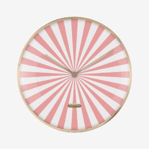 Karlsson – Väggklocka Candy Swirl Dome – Rosa – Väggklockor & bordsur – Från Homeroom