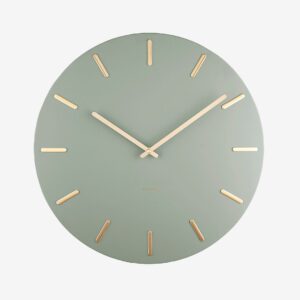 Karlsson – Väggklocka Charm – Grön – Väggklockor & bordsur – Från Homeroom