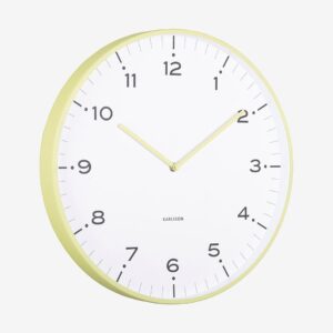 Karlsson – Väggklocka Circus Rings – Grön – Väggklockor & bordsur – Från Homeroom