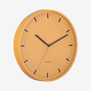 Karlsson – Väggklocka Cool Retro – Gul – Väggklockor & bordsur – Från Homeroom
