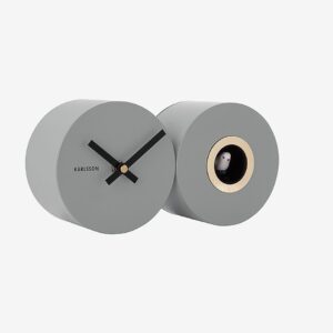 Karlsson – Väggklocka Duo Cuckoo – Grå – Väggklockor & bordsur – Från Homeroom