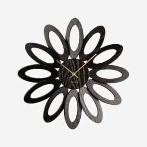 Karlsson – Väggklocka Fiore – Svart – Väggklockor & bordsur – Från Homeroom